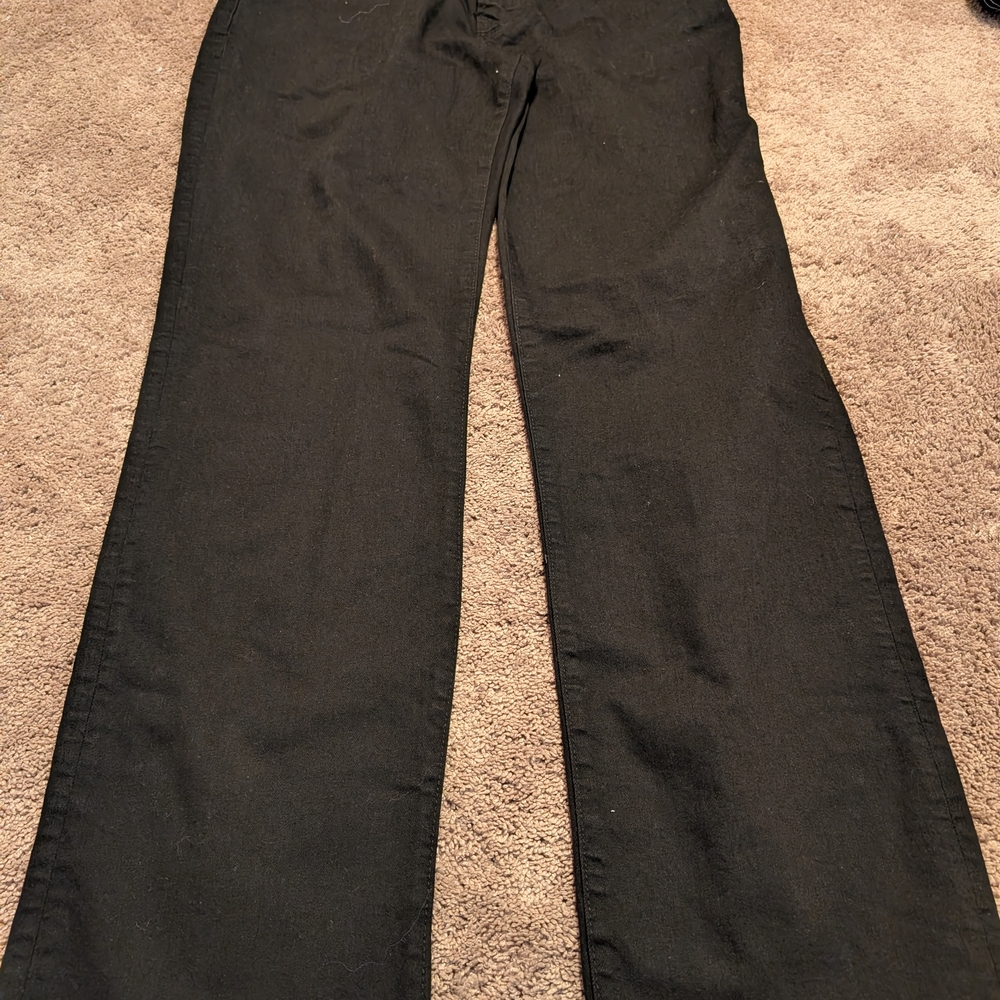 Brand New With Tags Men's American Eagle Relaxed Straight Black Jeans Size 36x34